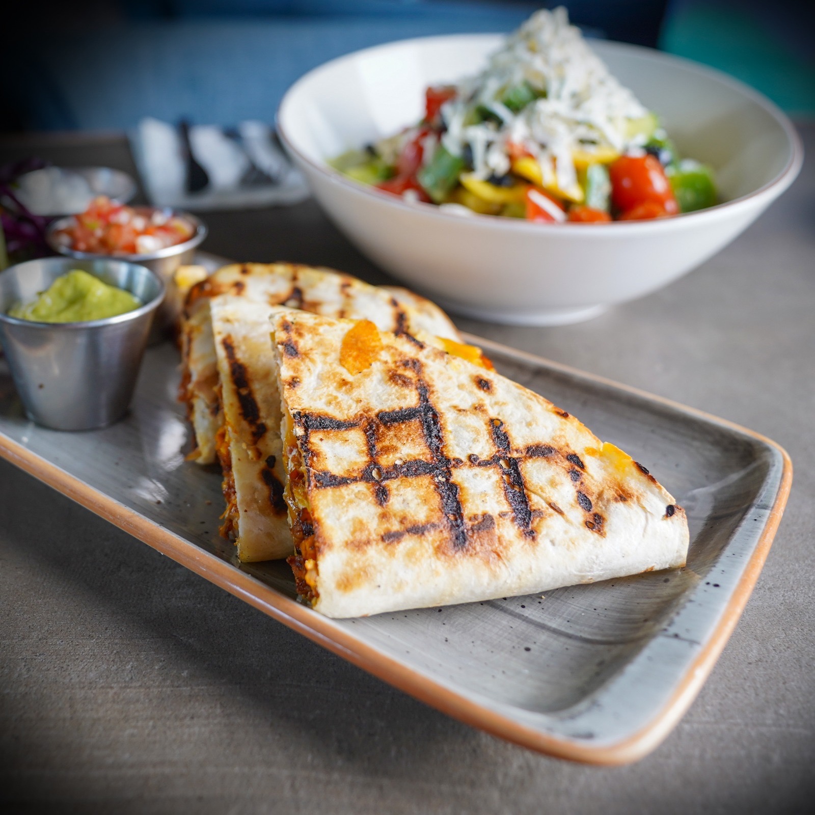 CHICKEN QUESADILLA